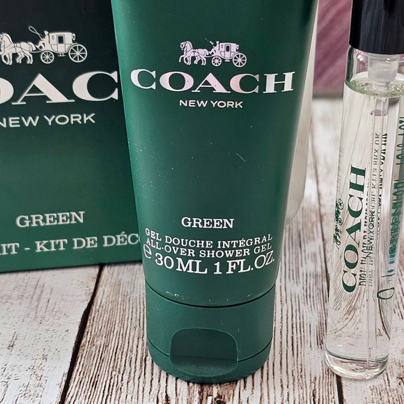 Coach Men's Green Mini Gift Set - Picture 2 of 5